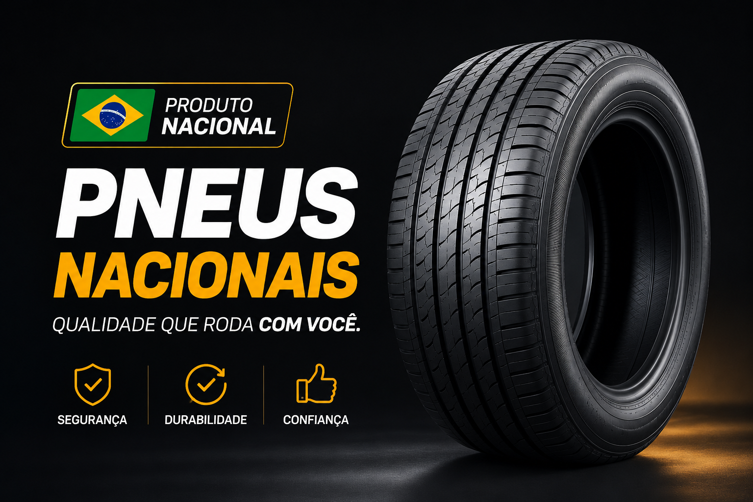 Pneus nacionais novos